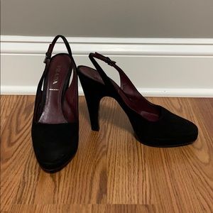 Gorgeous Prada suede heels
